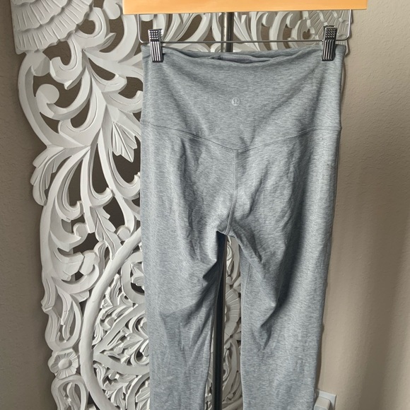 Lululemon mini flare heather core gray size 6 - Picture 6 of 8